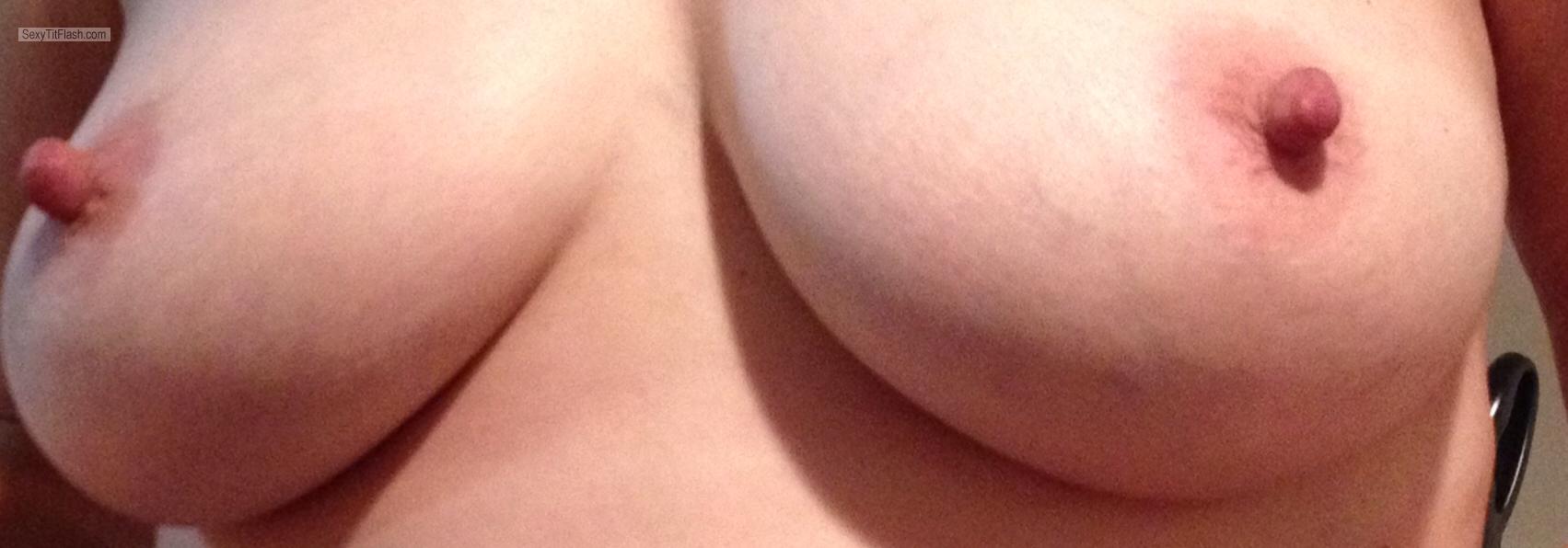 Tit Flash: My Big Tits - Topless Reelnice from United Kingdom